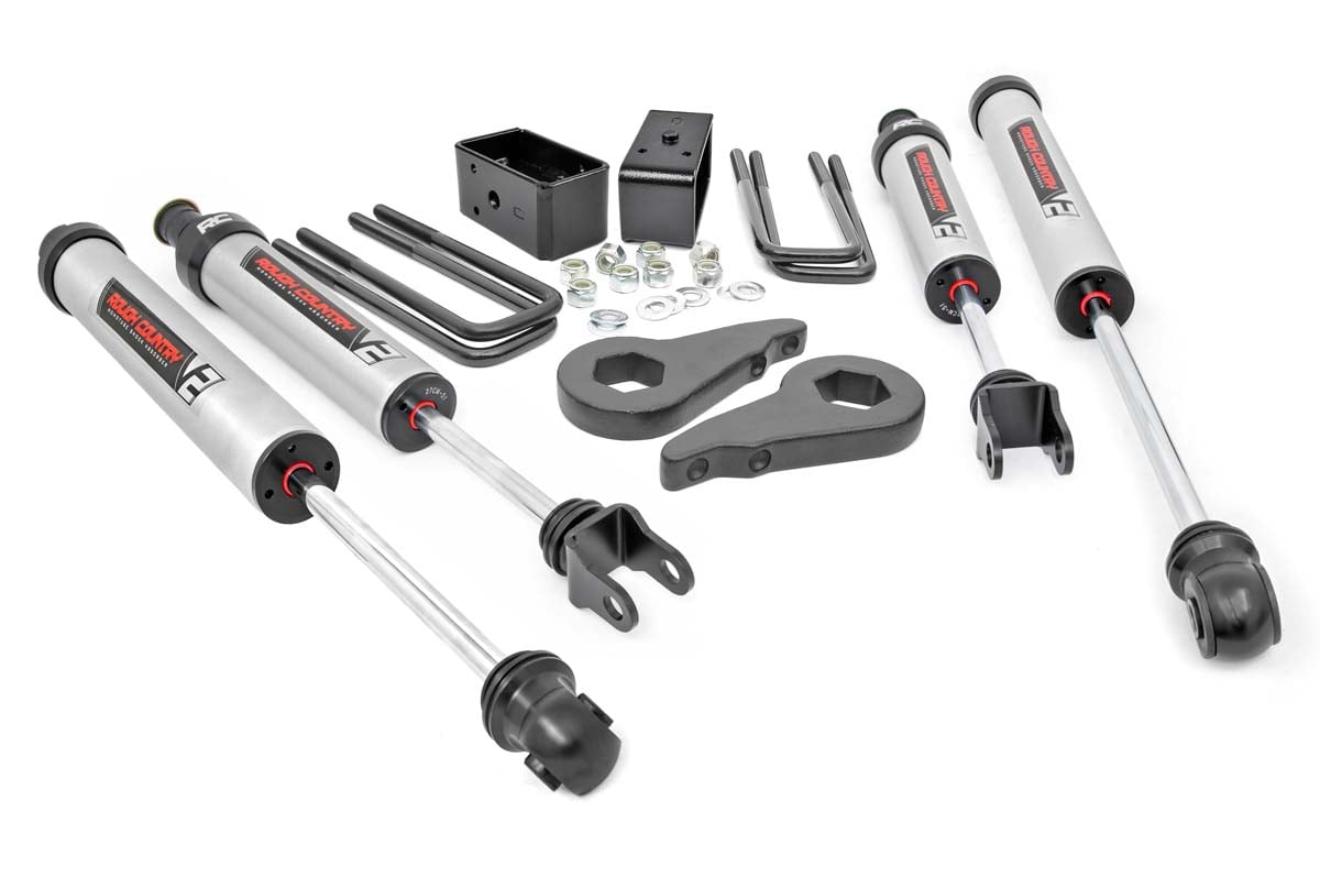 Chevrolet Silverado 1500 Suspension Lift Kit - Front + Rear - Rough Country - V2 - '99-'06